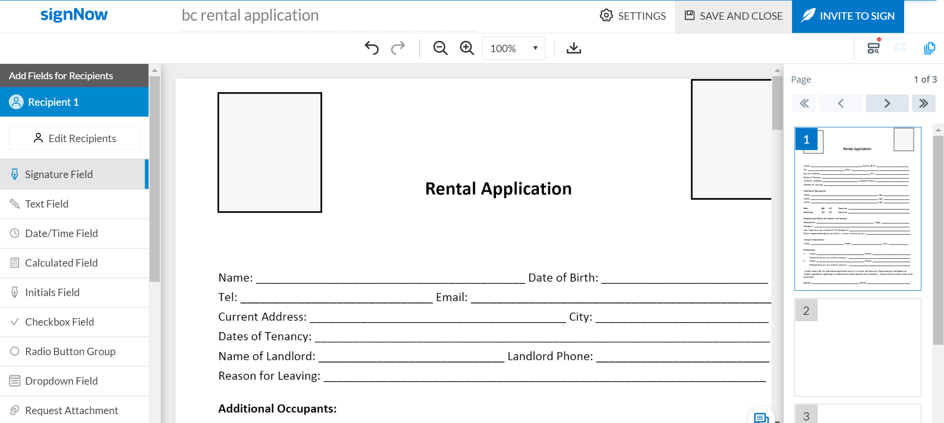 Collecting eSignatures Collecting eSignatures