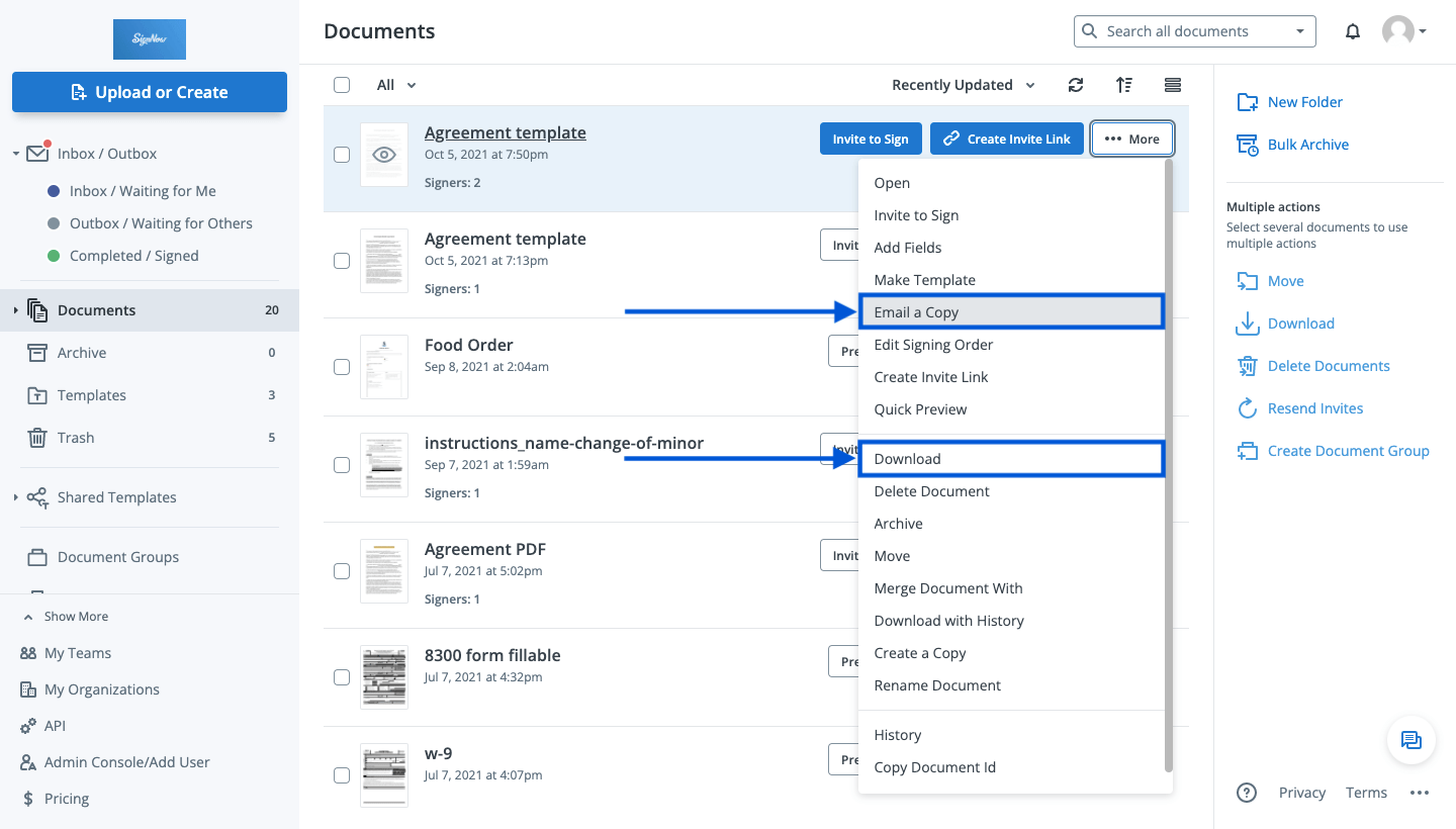 Export your document Export your document