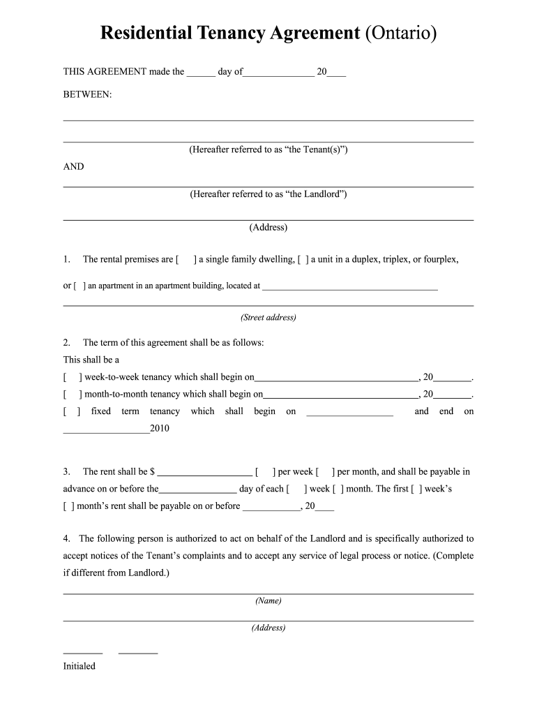 Canada Realtor Forms